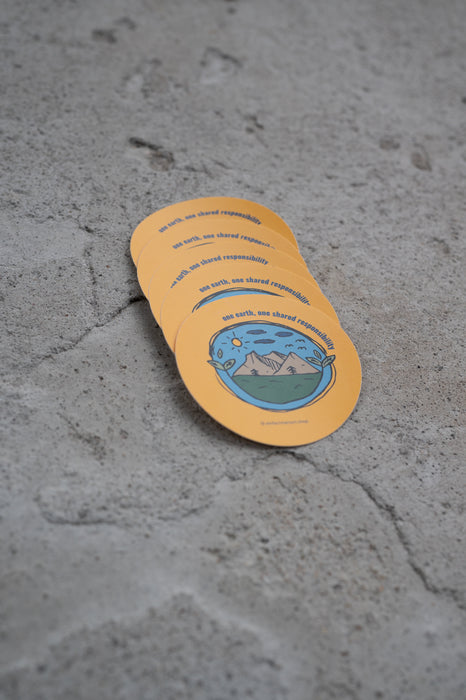 sticker - 5x earth