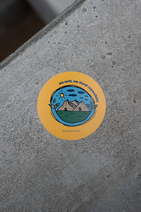 sticker - 5x earth