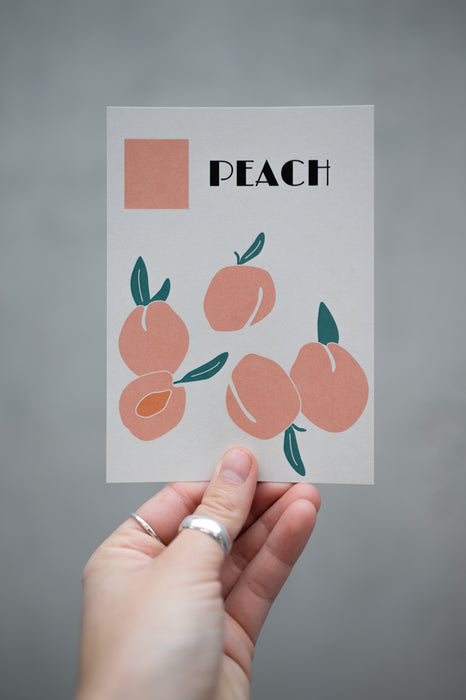 karte - peach