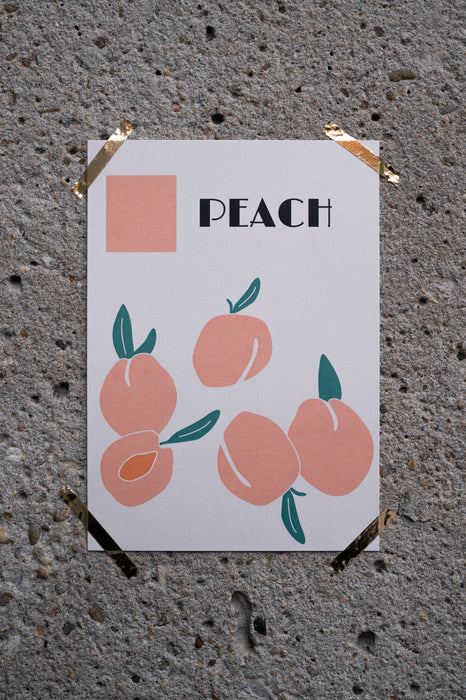 karte - peach