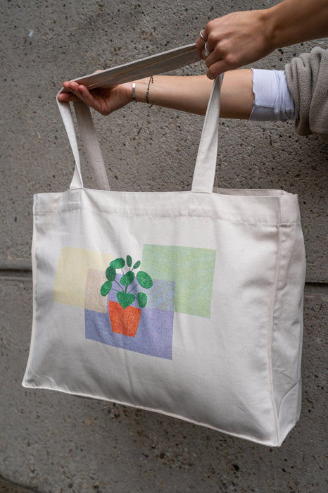 shopping bag - happy plant